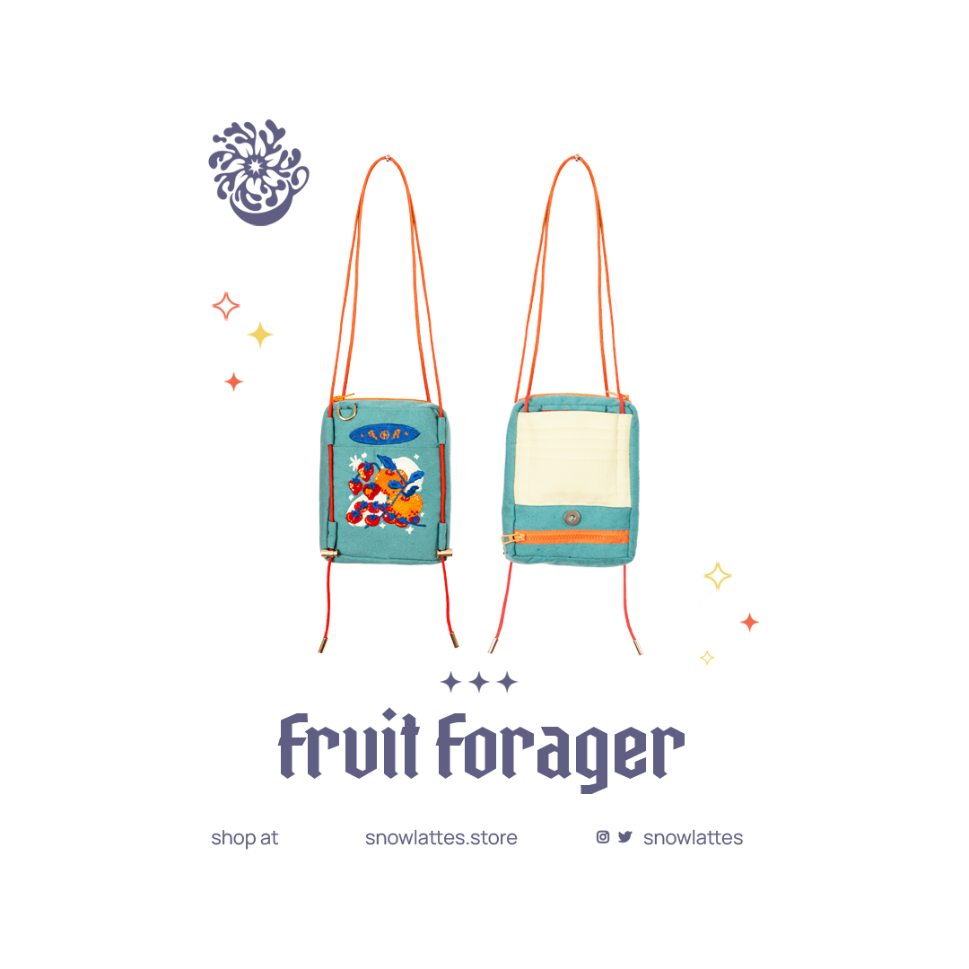 Forager Sling Bag with Foldable Shopping Bag