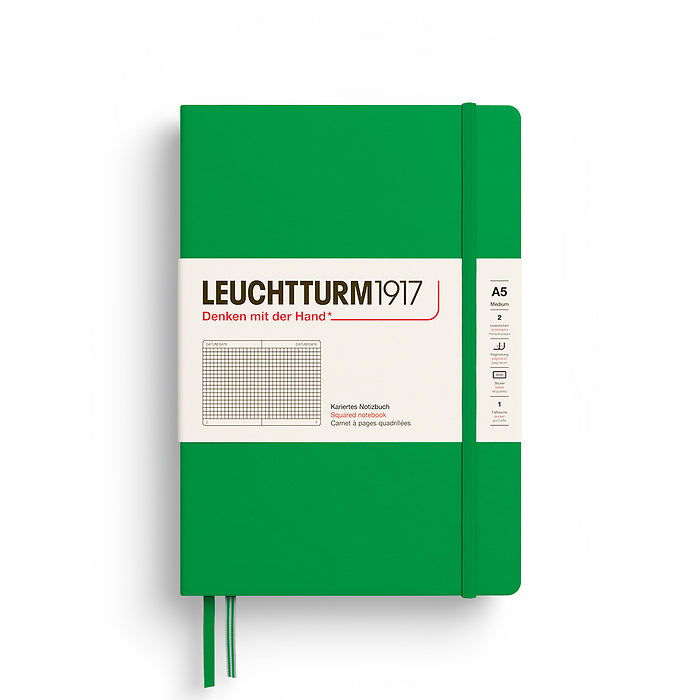 Notebook Medium (A5), Hardcover, 251 numbered pages SQUARED