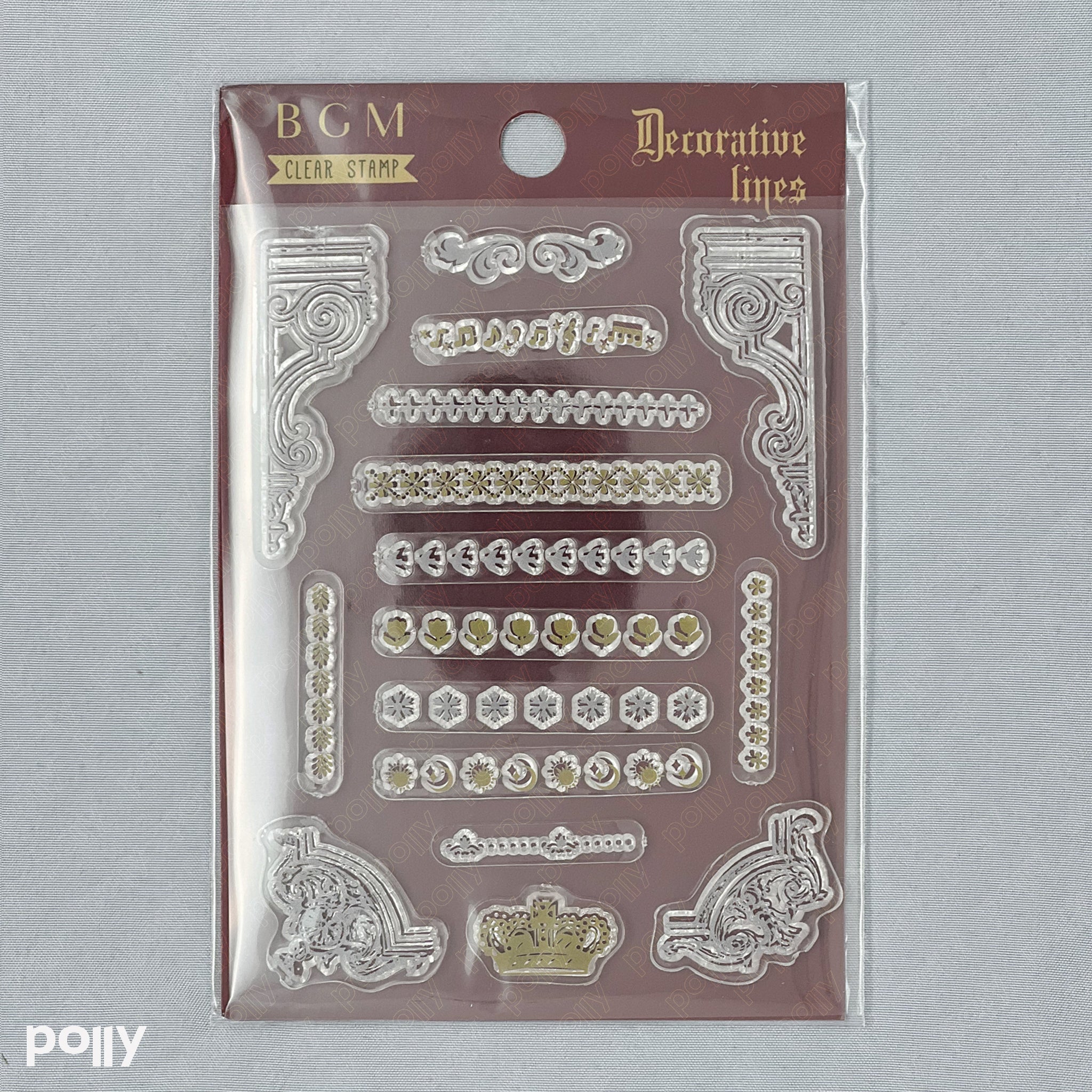 BGM Clear Stamp - Polly Indonesia