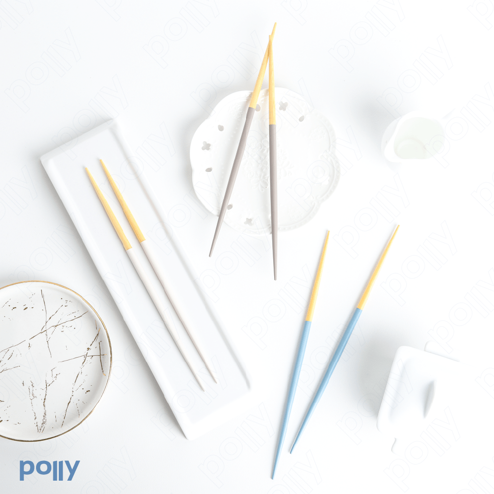 CLASEEK Natural Wood Chopstick - Polly Indonesia