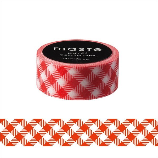 MARK'S Checkered Washi Tape - Polly Indonesia