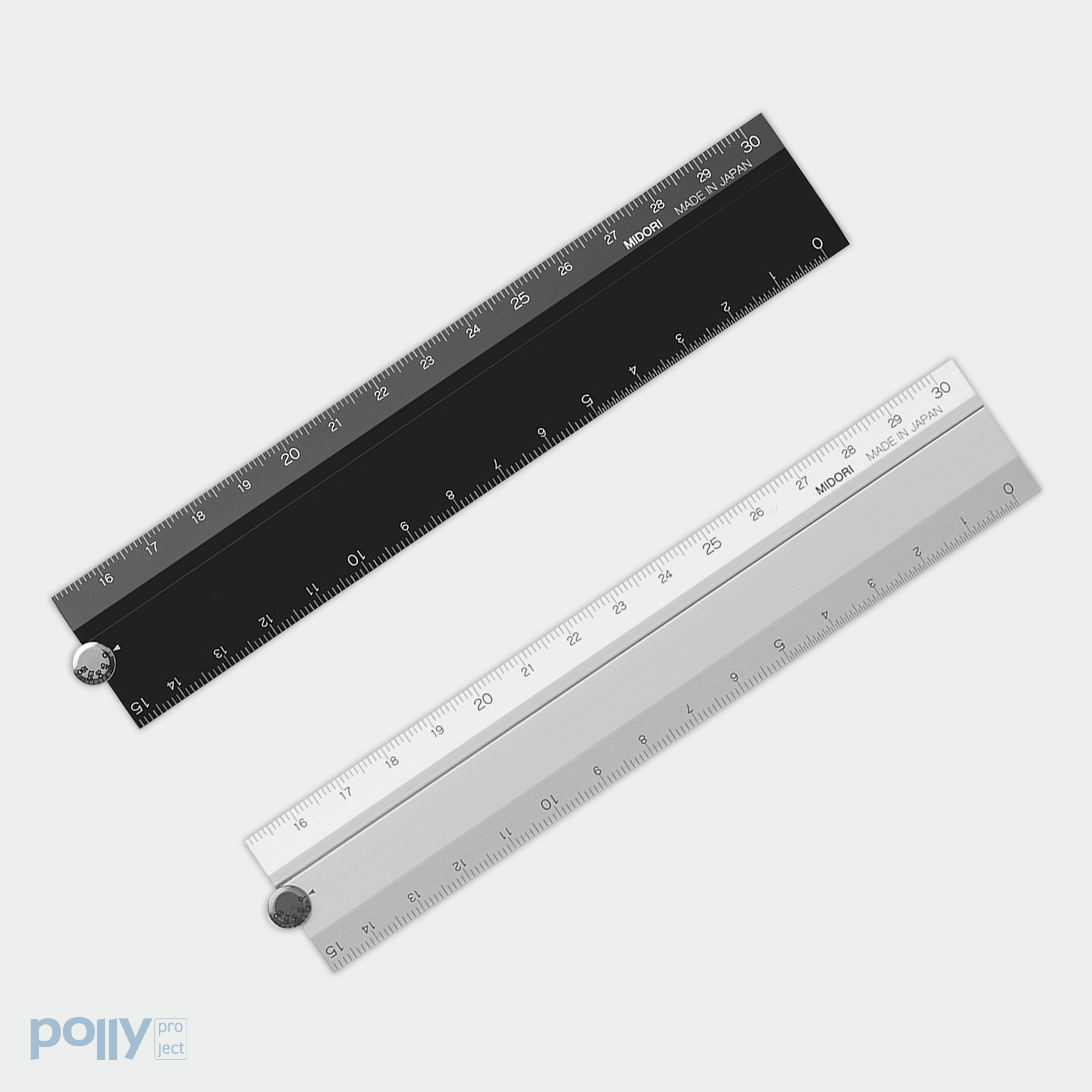 MIDORI Foldable Ruler 30 cm - Polly Indonesia