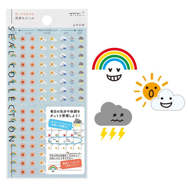 MIDORI Weather Sticker - Polly Indonesia