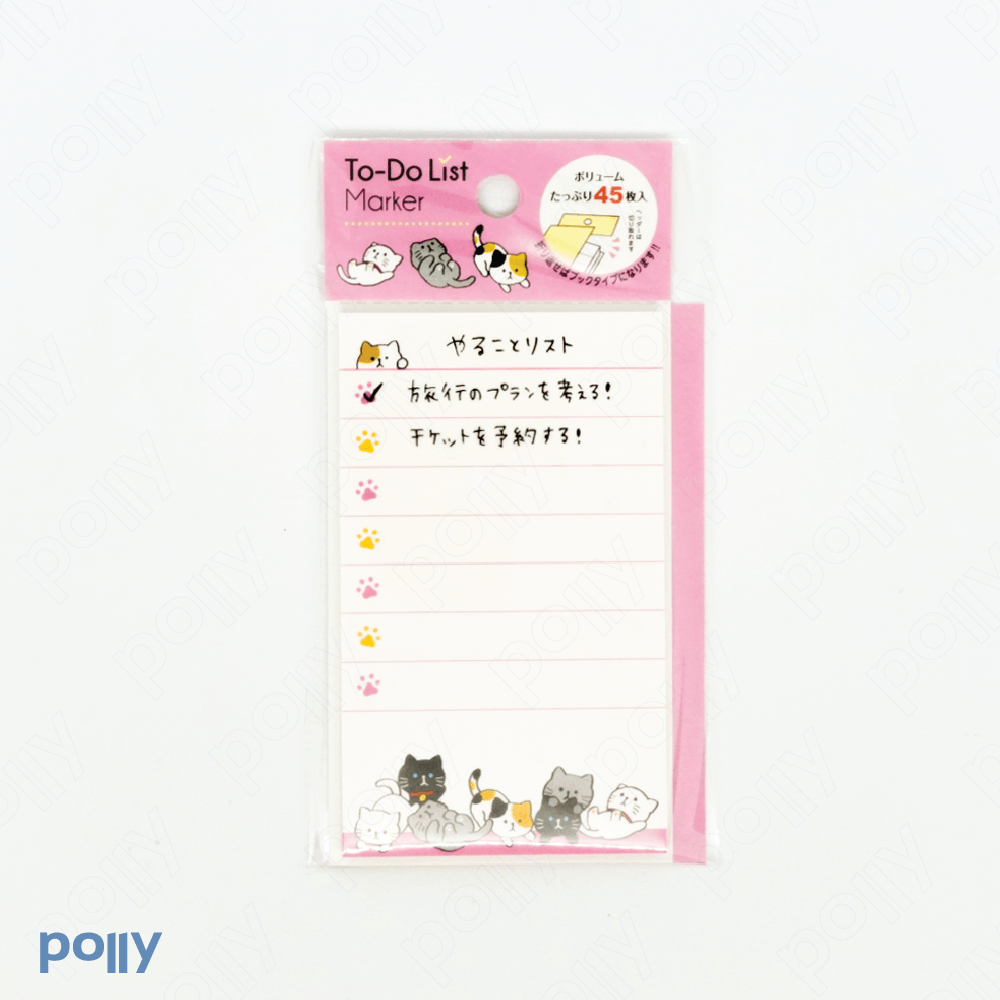 MIND WAVE To Do List Marker Sticky Note - Polly Indonesia