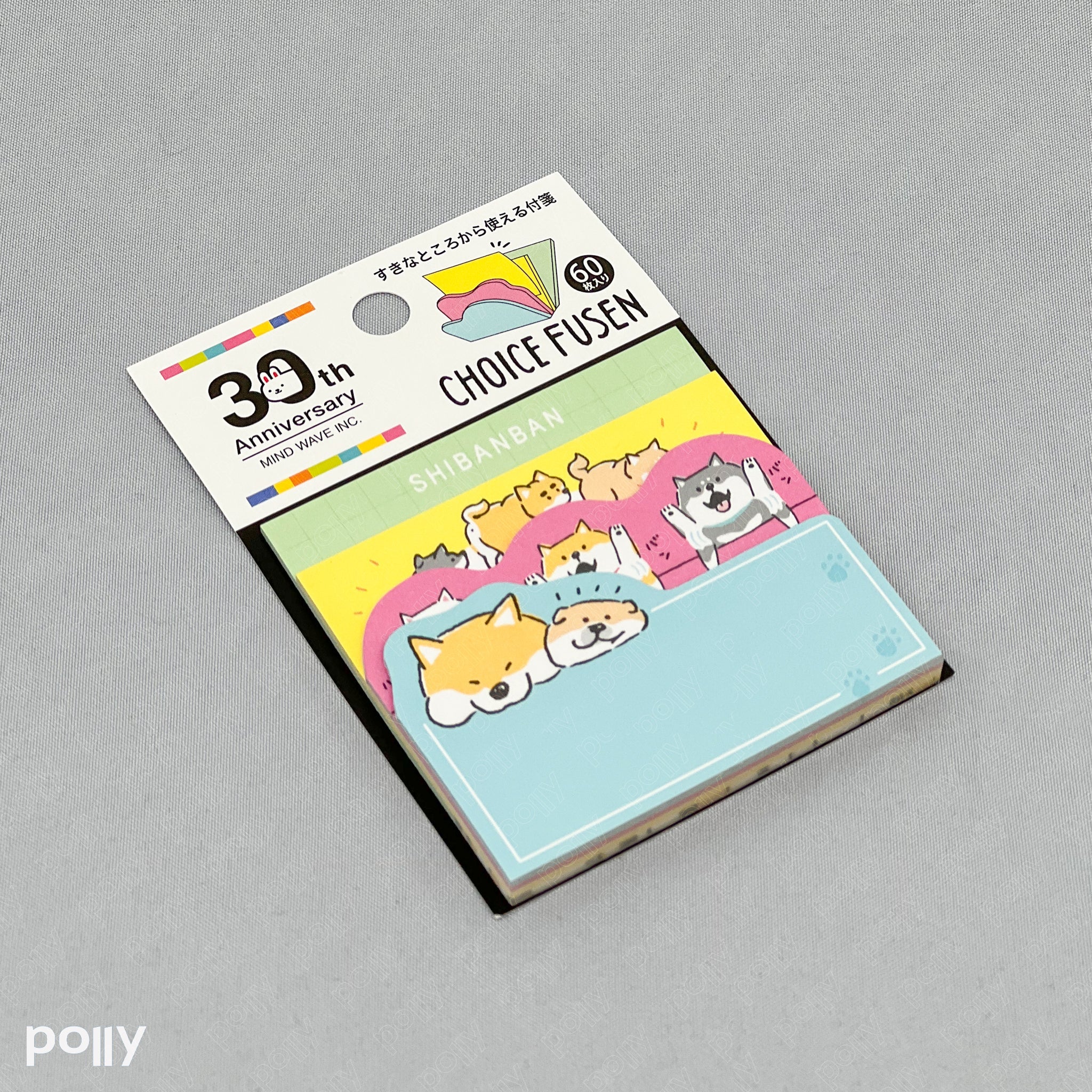 MINDWAVE 30th Anniversary Shiba Sticky Note - Polly Indonesia