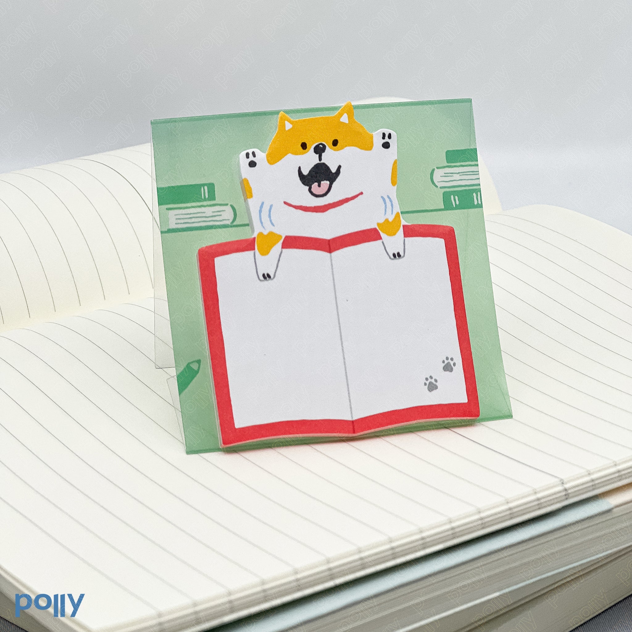 MINDWAVE Shiba Book Sticky Note - Polly Indonesia