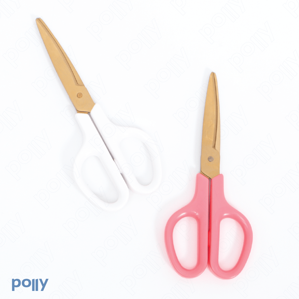 PLUS Titanium Coated Washable Kitchen Scissor - Polly Indonesia