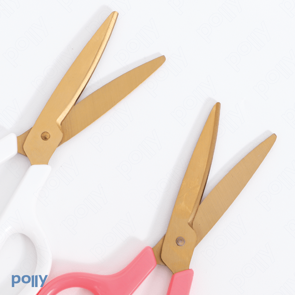 PLUS Titanium Coated Washable Kitchen Scissor - Polly Indonesia