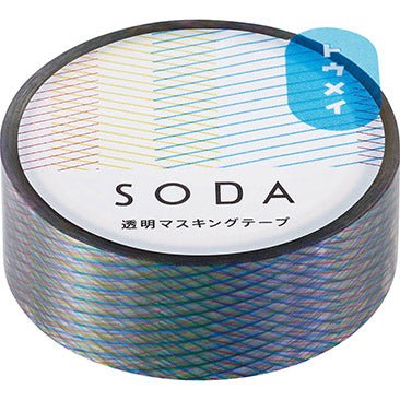 SODA Transparent Washi Tape 15 mm - Polly Indonesia